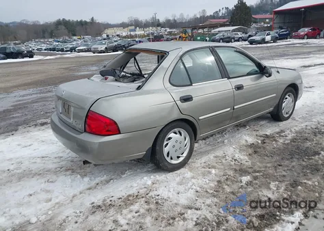 2004 Nissan Sentra 1.8 из США, поврежденный, VIN 3N1CB51D24L841867